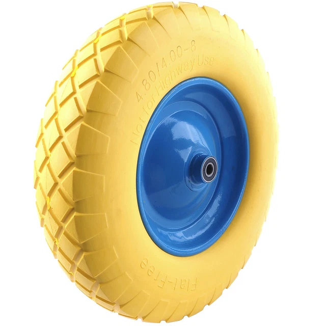 Roue De Brouette 10 X 1.75 En Caoutchouc Plein – Increvable, Silencieuse Et Ultra-résistante | Parfaite Pour Brouette, Chariot De Jardin, Mobilité Facile