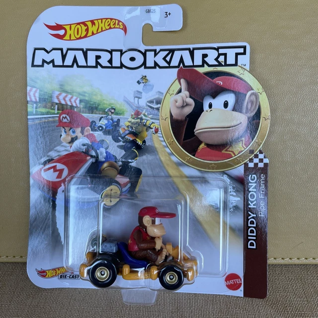 HOT WHEELS MARIO Kart Diddy Kong Pipe Frame BNIB £6.55 PicClick UK
