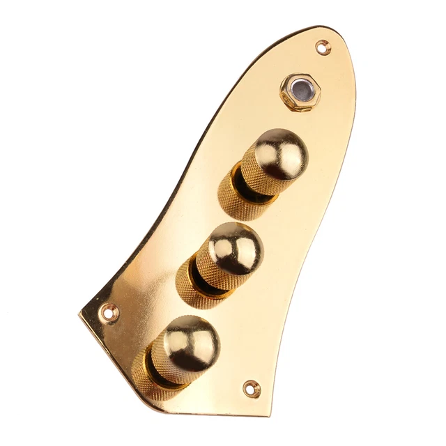 New Prewired Loaded Control Plate Fit For Fender Jazz Bass Guitars