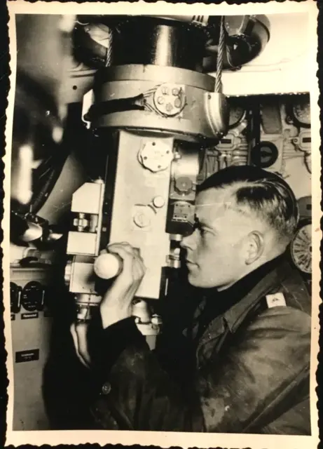 GERMAN Photo WW2 WWII ARCHIVE : PERISCOPE U-BOAT _ KRIEGSMARINE