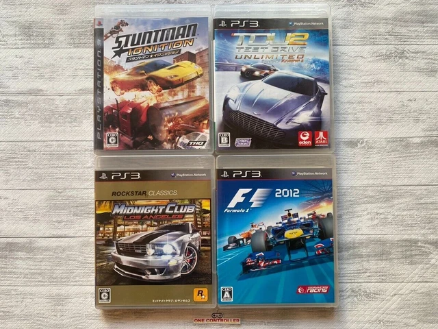 SONY PS3 Stuntman: Ignition & TDU2 & Midnight Club &  F1 2012 set from Japan