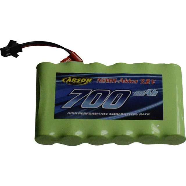 Batterie NiMH 4,8V/400mAh Carson - Batterie De Rechange Pour Voitures Télécommandées Et Modèles RC - 3