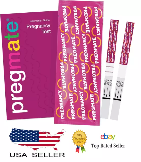 Pregnancy Test Strips Ultra Early HCG Urine Home Test Compare to (Clearblue)