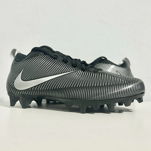 NIKE VAPOR STRIKE 5 TD 833407-001 Black Silver Mens Football  display picture 1