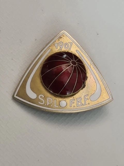 Rare Insigne Football FFF 1970 Fédération Française épinglette ORIGINAL VINTAGE