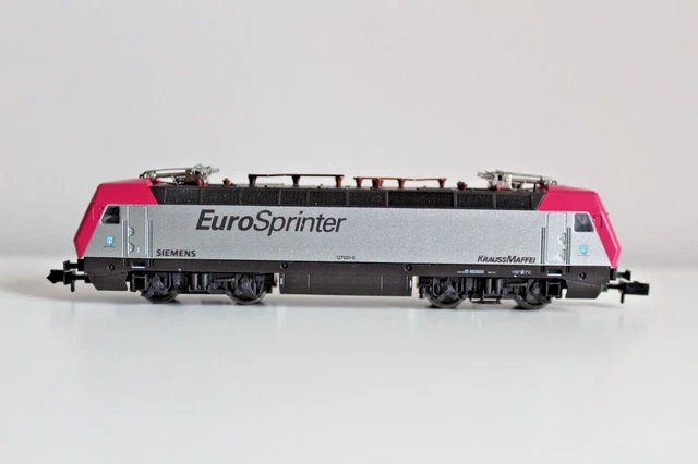 LOCOMOTORA ELECTRICA EUROSPRINTER Digital Marca Minitrix Escala N 1:160 ...