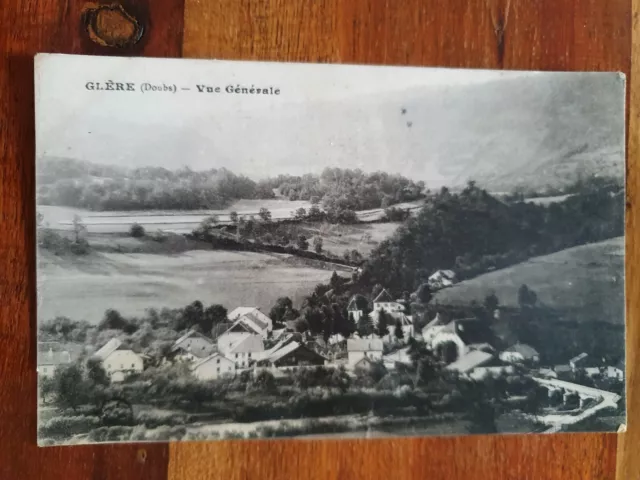 Antique CPA 25 Postcard - Glère (Doubs) - General View