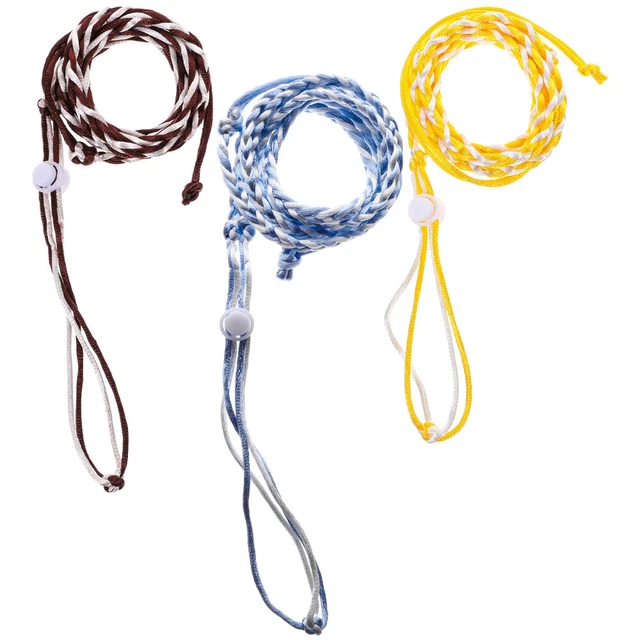 3pcs Outdoor -Kaninchen -Traktionsseil Haustier Leine Hamster Training führende