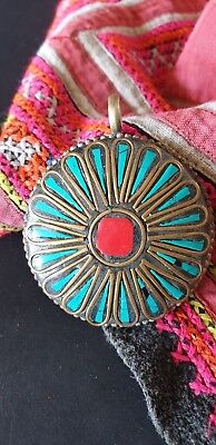 Old Tibetan Necklace Pendant …beautiful accent piece