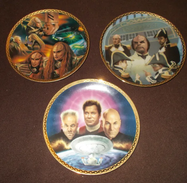 Generations Star Trek Collectors Plates - Select Plate