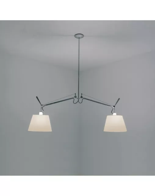 Lampadario Mod. Tolomeo Sospensione Con Due Bracci - Artemide