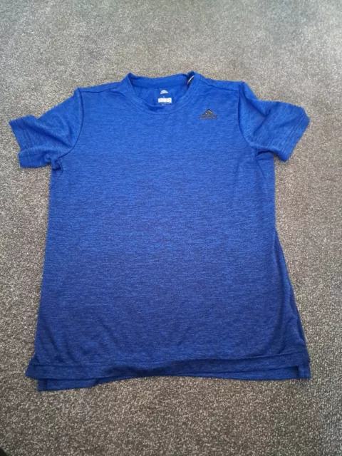 Top blu Adidas Climalite ragazzo taglia 13-14 anni Top blu Adidas Climalite ragazzo taglia 13-14 anni