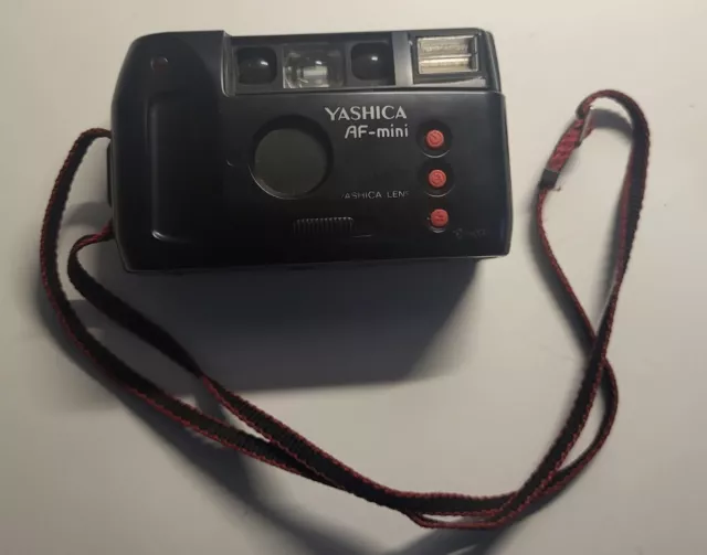 Yashica AF Mini Point&Shoot 35 mm CON DIFETTI  [Camera Retro Vintage]