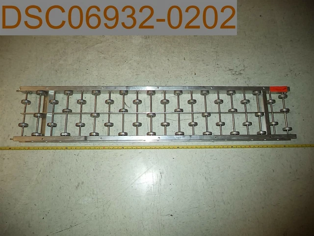 Ashland Conveyor 12x10x05A Skatewheel Conveyor, 5ft L, 12in W, 10 wheels per ft.