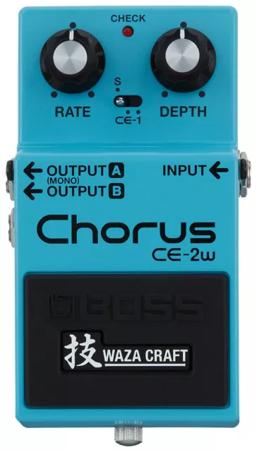 Neu Boss CE-2W Waza Craft Chorus Effektpedal für Gitarre 2