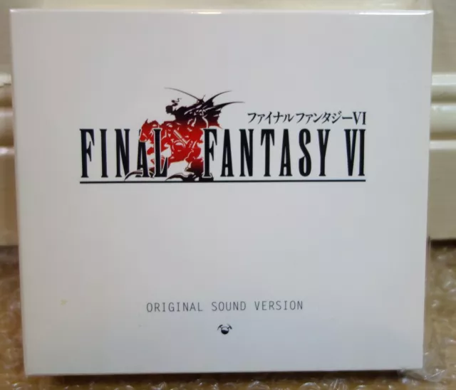 1994 NTT Squaresoft Japan CD Audio Final Fantasy VI Original Sound Version First