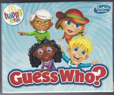 New & Sealed Travel Game Hasbro Gaming Happy Meal GUESS WHO 