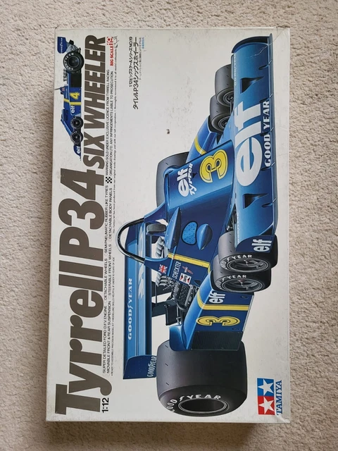 Maquette à monter F1 Formule 1 Tyrrell P34 Six Wheeler 1/12