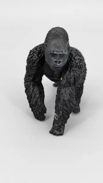 Schleich 2016 Black Male Silver Back Gorilla Model D-73527 Animal Figure 3
