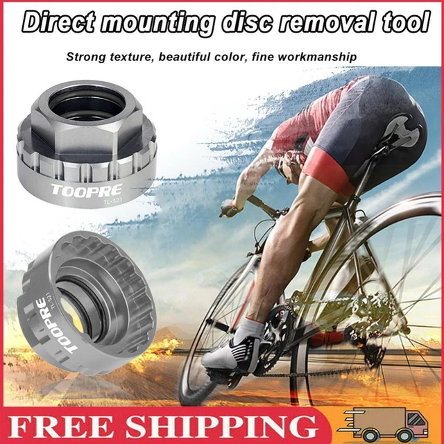 Bike Direct Mount Chainring Lock Ring Tool for M7100 M8100 M9100 (Titanium)