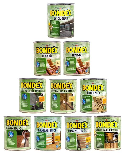 Bondex Intensivöl Lärche 2,5L Intensiv Öl Holzöl Holzpflegeöl Holz