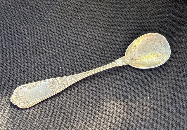 Petite Cuillère à Café En Argent - Minerve Orf. E. Maitreau - Poinçons Bigorne - Fabrication Française