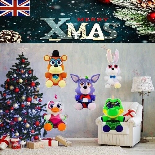 FNAF FIVE NIGHTS at Freddy's SECURITY BREACH Plush Doll toy Adult Kids ...