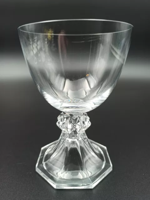 1 GRAND VERRE À EAU EN CRISTAL DE VAL SAINT LAMBERT  Modèle YALE 13,8cm