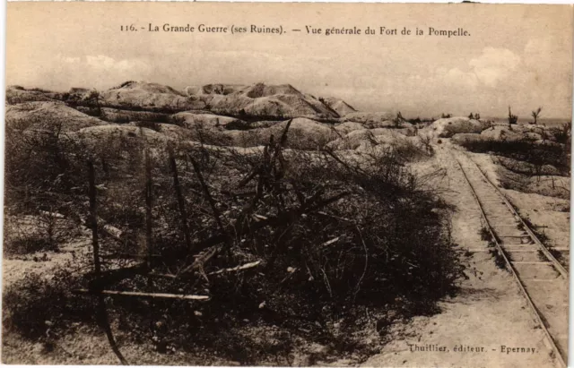 CPA AK Militaire - Vue Generale du Fort de la Pompelle (697532)