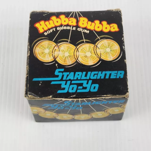 Rare Vintage 1980s YoYo MINT BOXED HUBBA BUBBA BUBBLE GUM STARLIGHTER YO YO