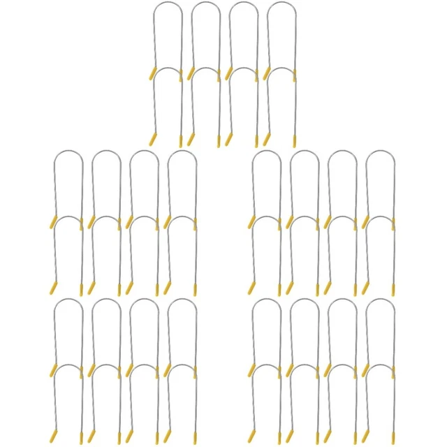 80 pz U-Clip acciaio inox 304 arricciacapelli con clip perno caldo