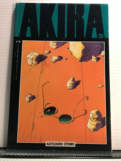 PRIMO:  AKIRA #35 htf - low print run VF Katsuhiro Otomo Epic comics Marvel