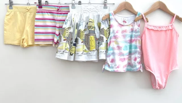 Girls Summer Bundle Of Clothes Age 4-5 Tu Cherokee Primark