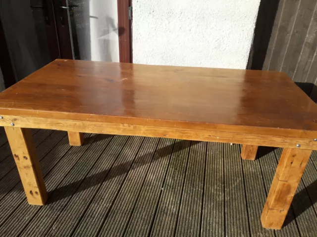 Large Farmhouse Pine Table