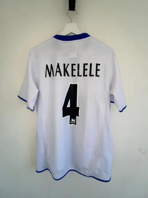 Chelsea Away football shirt 2003 - 2004 mens jersey Makelele