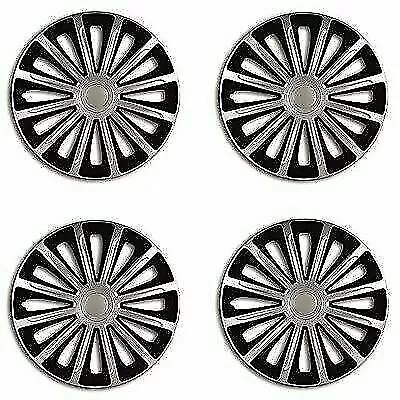 Trend Car Wheel Trims 16" Hub Caps Plastic Covers Set of 4 Silver specific fit