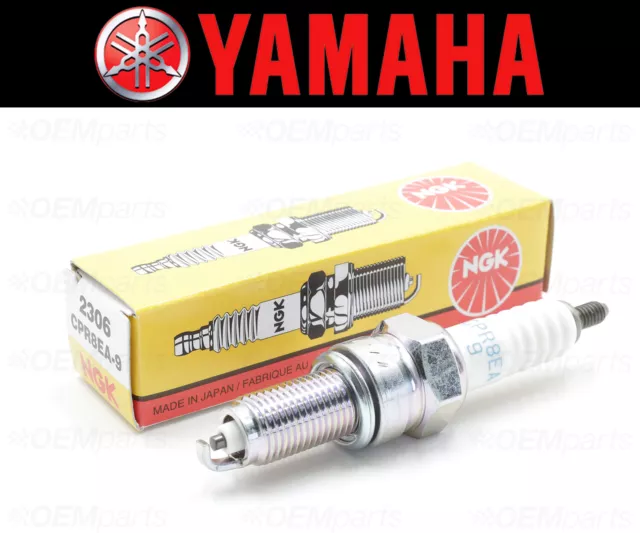 1x NGK CPR8EA-9 Spark Plugs Yamaha (See Fitment Chart) #CPR-8EA90-00-00