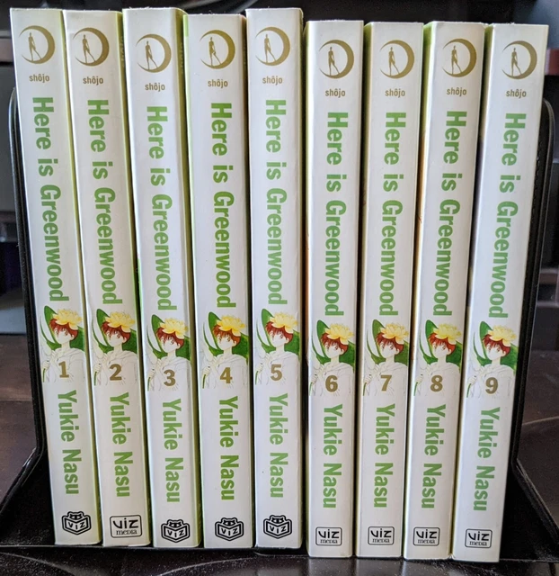 Here is Greenwood manga complete volumes 1-9 | Viz | English | Yukie Nasu