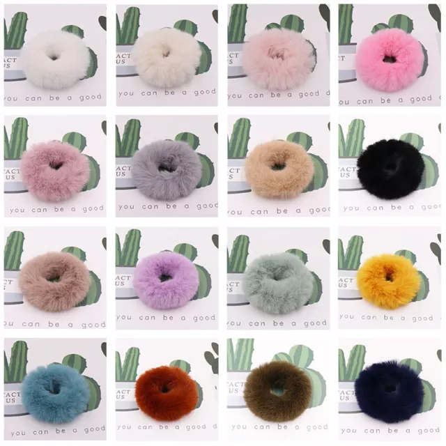 Hair Bands Fluffy Band Elastic Bobbles Hair Accessories Hair Scrunchies Scrunchy