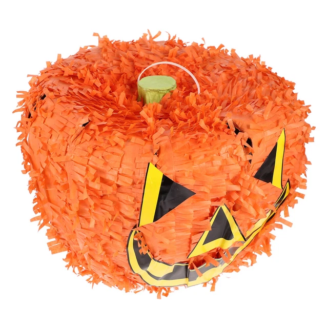 Calabaza Piñata cebo de calabaza precargado juguete para temas fiesta de cumpleaños
