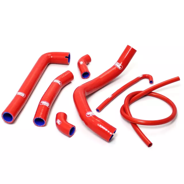 Samco Kit Manicotti Tubi Radiatore Rosso Ducati Panigale S 1199 2012-2016