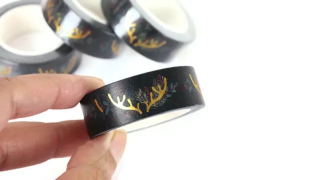 15mmx5m Metallic Washi Tape Masking Foil Adhesive Craft Decoration - Silver