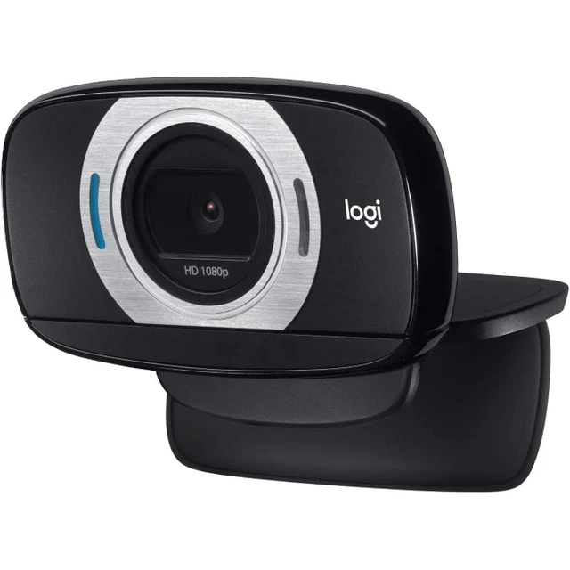Logitech C615 Webcam Portatile, Full HD 1080p/30fps, Videochiamata HD Widescreen