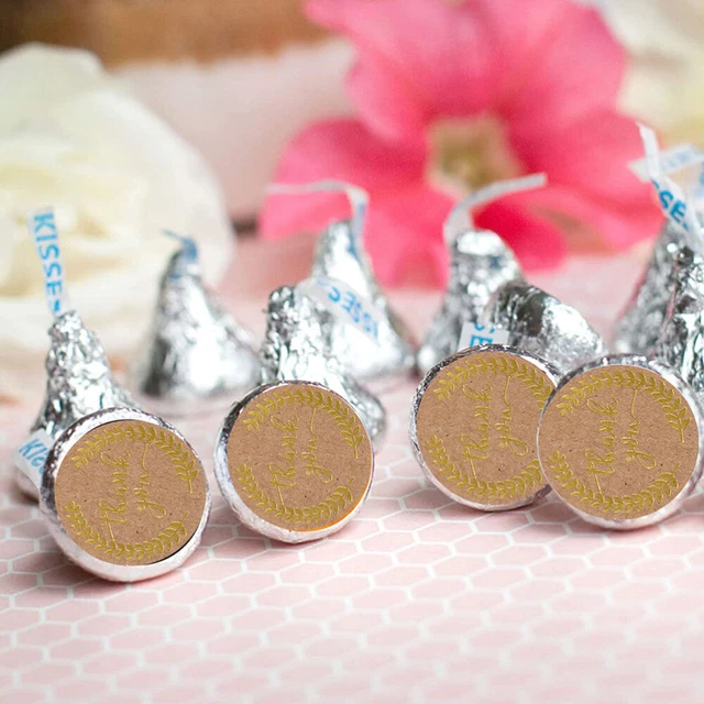 Party Label Sticker Favor Thank You Decals Candy Sealing Stickers Child 2