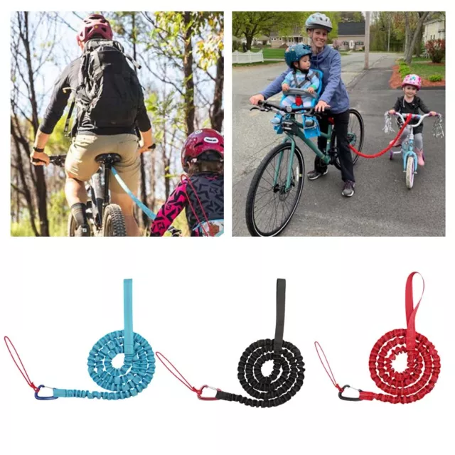 1.7m Portable Outdoor Tow Rope Bicycle MTB Cycling Parent-Child Pull Rope Leash