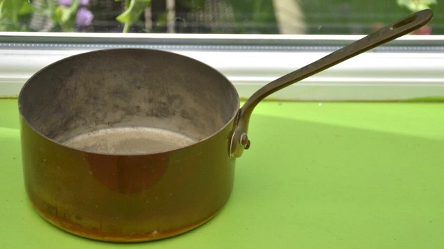 French Vintage Copper Saucepan 16.5 Cm French Vintage Copper Saucepan 16.5 Cm