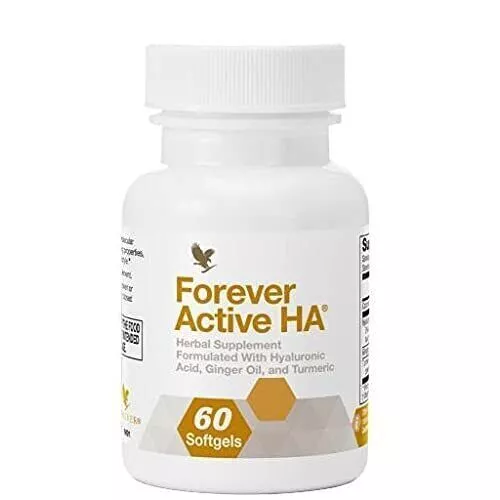 Forever Living Active HA - 60 Softgels Pack of 1