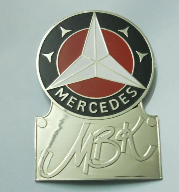 Mercedes MBK Voiture Grill Badge Emblème MG Jaguar Triumph Porsche Ferrari Audi