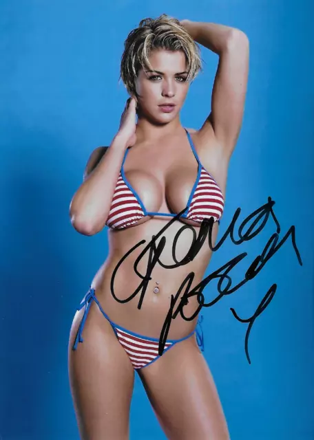 Gemma Atkinson Actress & Model Signed 7 x 5 Photograph 1 *With COA*