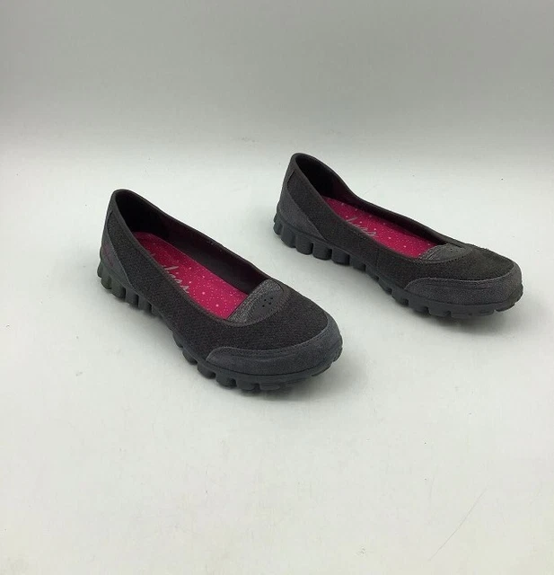 Skechers Size 8 M # 22785 Ez Flex Chasing Dreams Gray Memory Foam Excellent